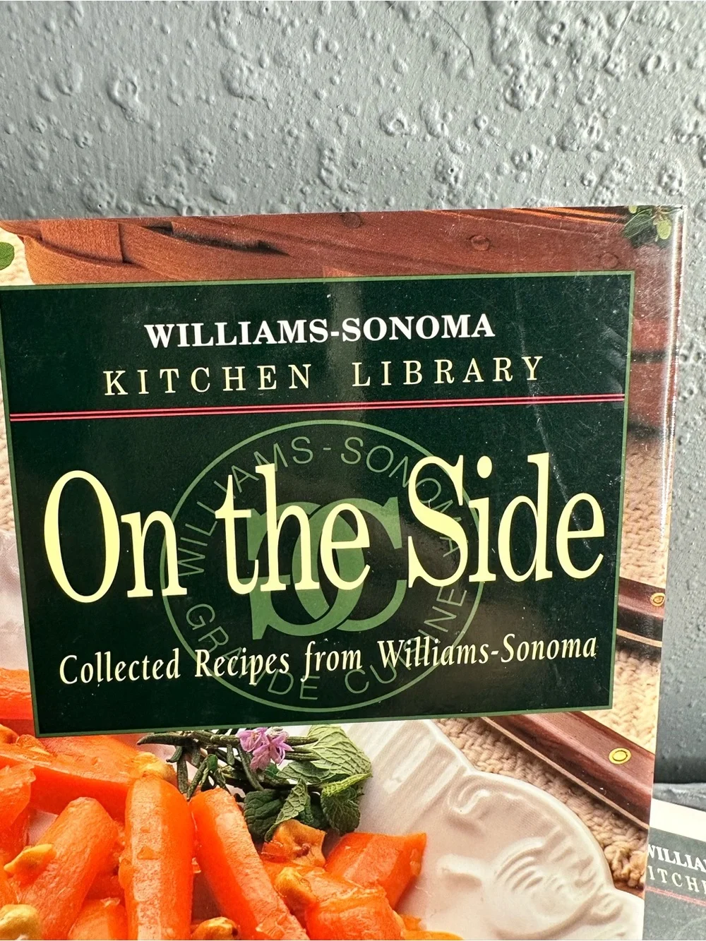 Williams Sonoma kitchen library cookbooks lot of 3 pasta, on the side beans&rice